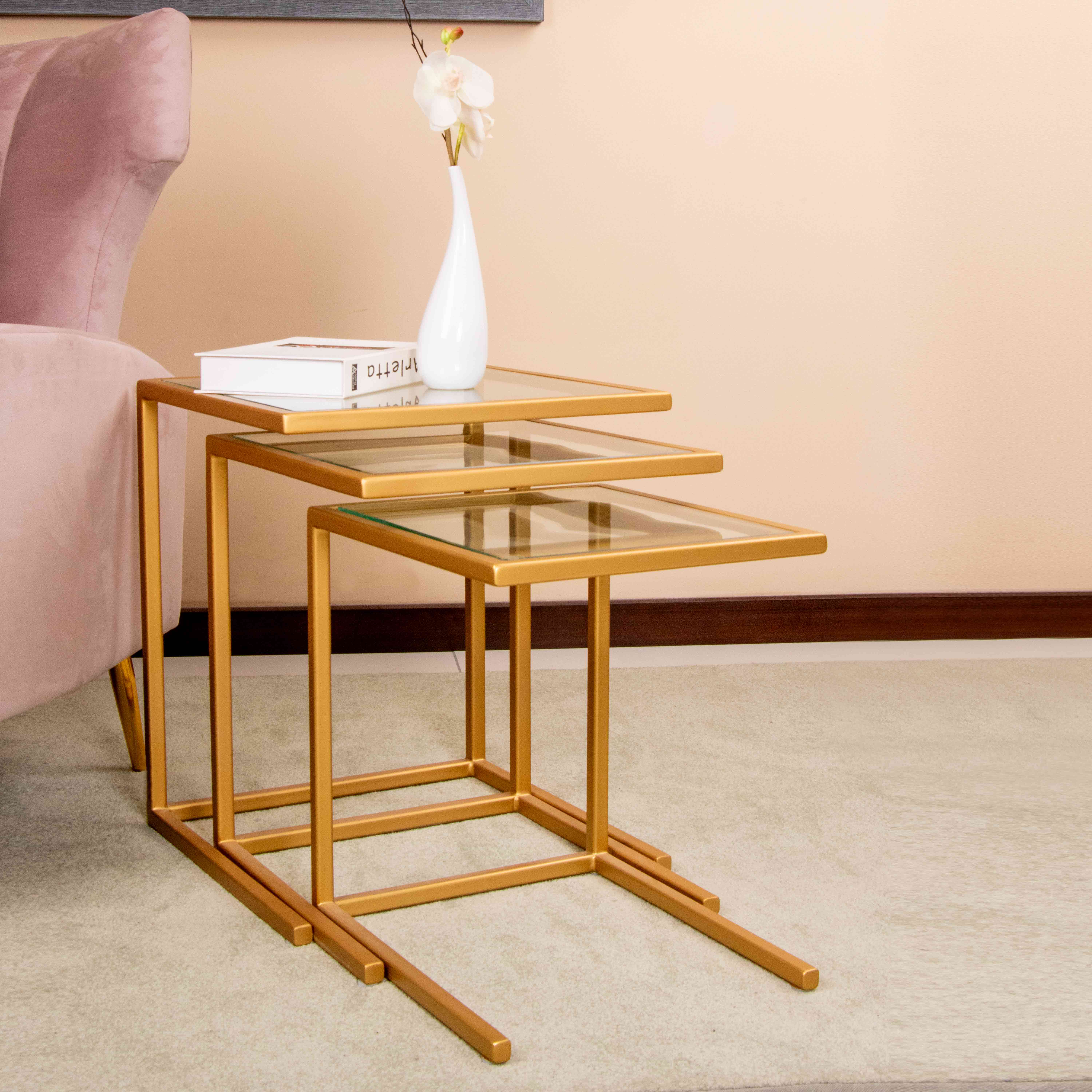 NEST OF TABLE 2014-G10002168-GLD SET