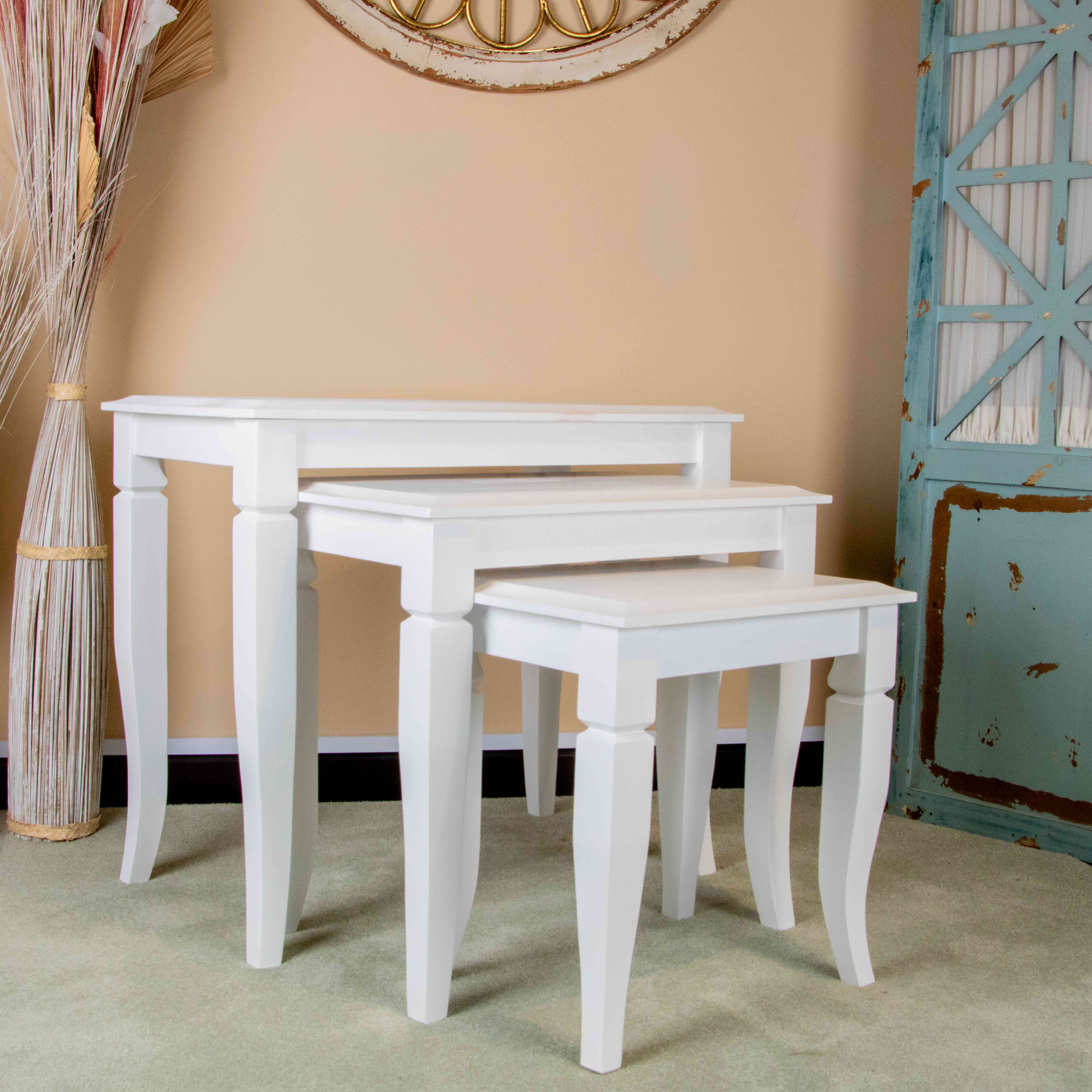 BN3310XL NEST TABLE W/MATT 72X42X63 SET