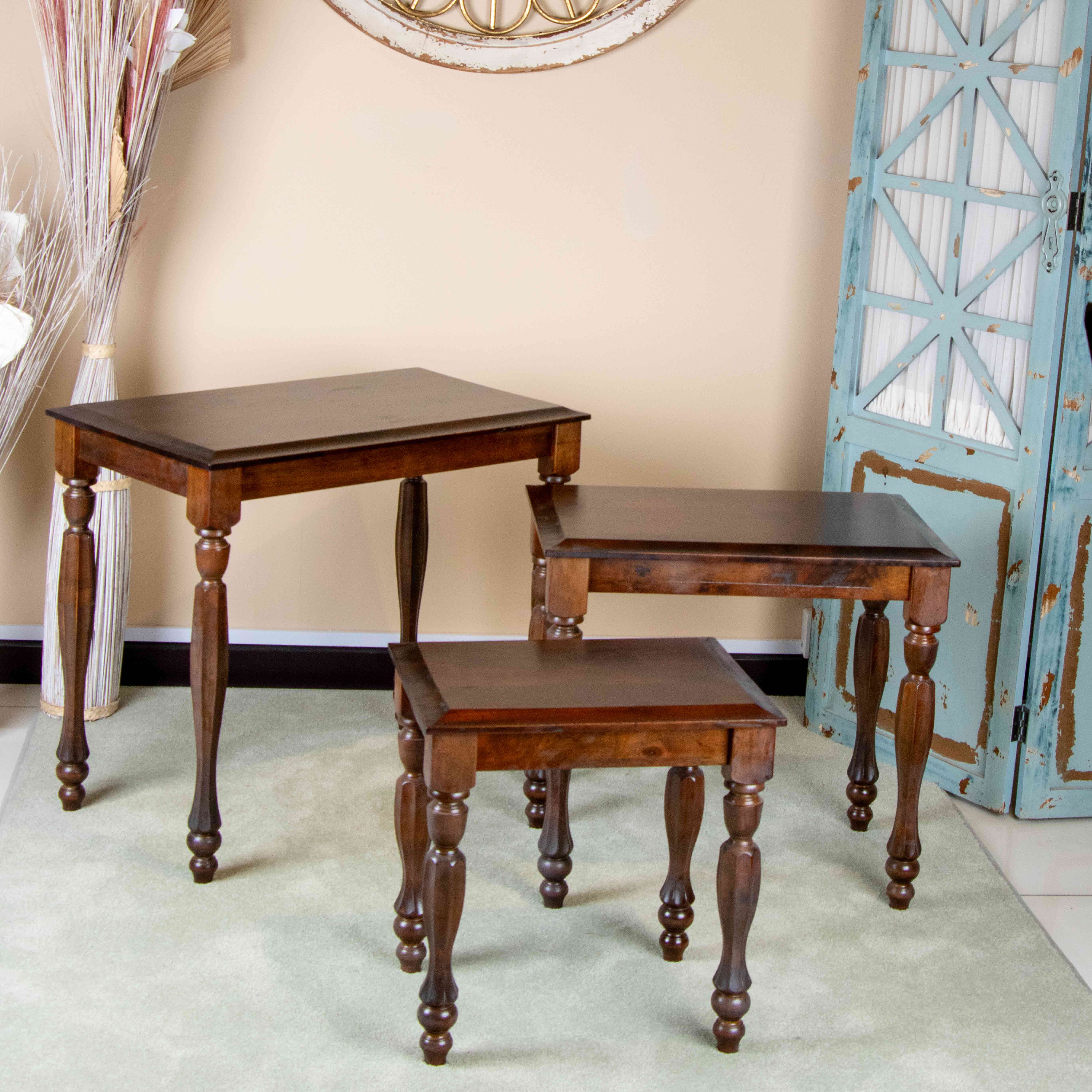 BN3323XL NEST OF TABLE CHERRY-1428 SET