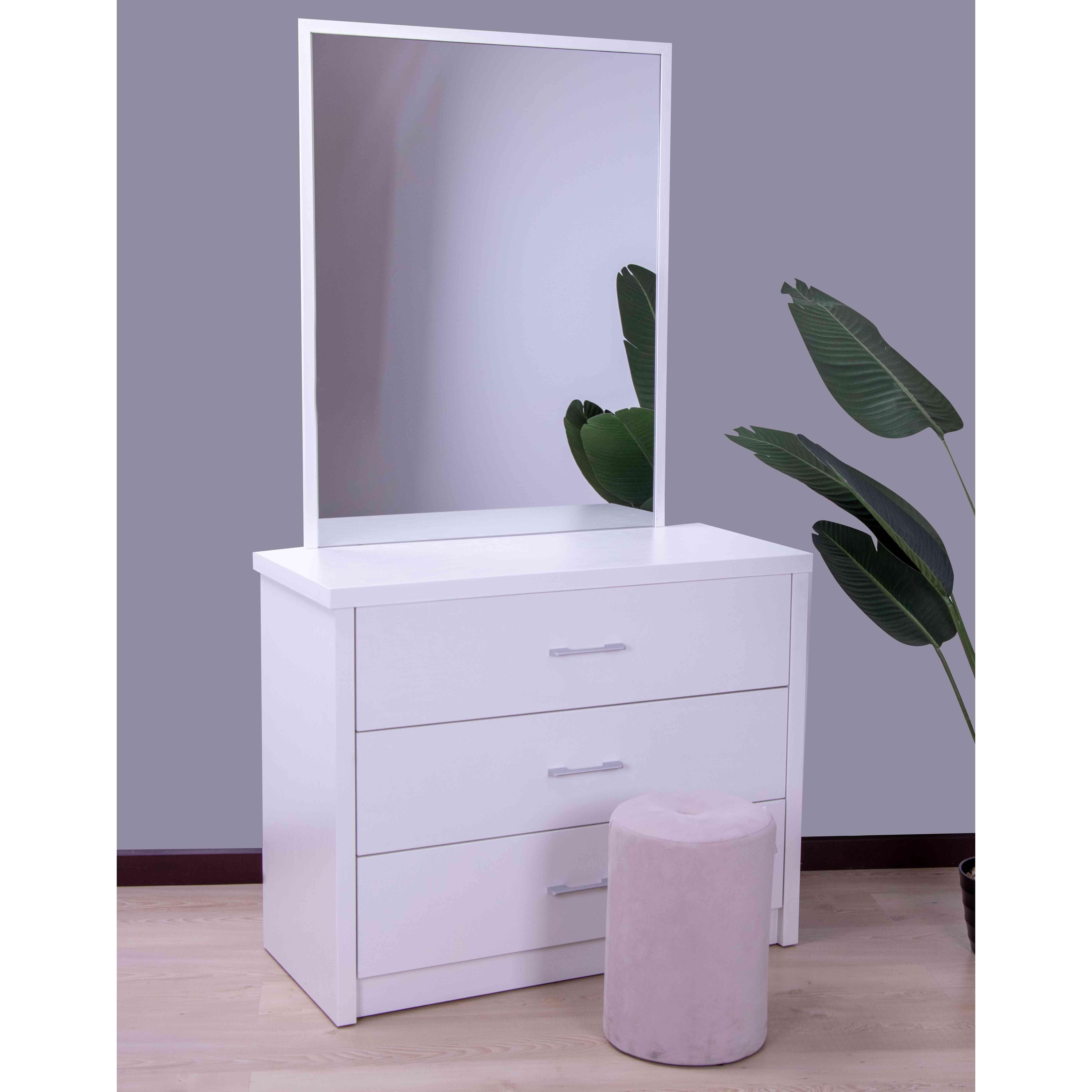 NL-B-DM39 DRESSER WHITE 100X45X180CM