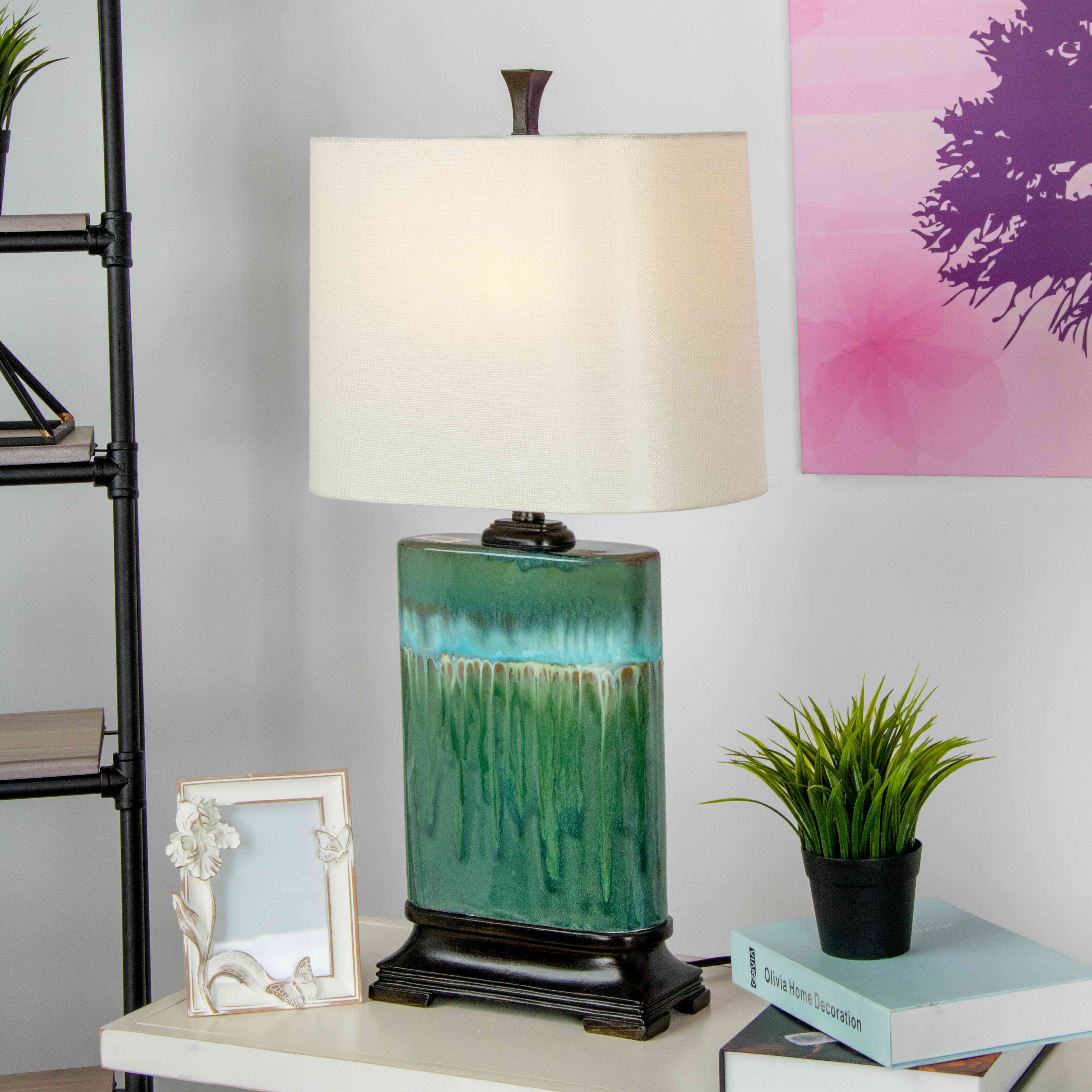 L31424 CAROLINA CERAMIC TABLE LAMP