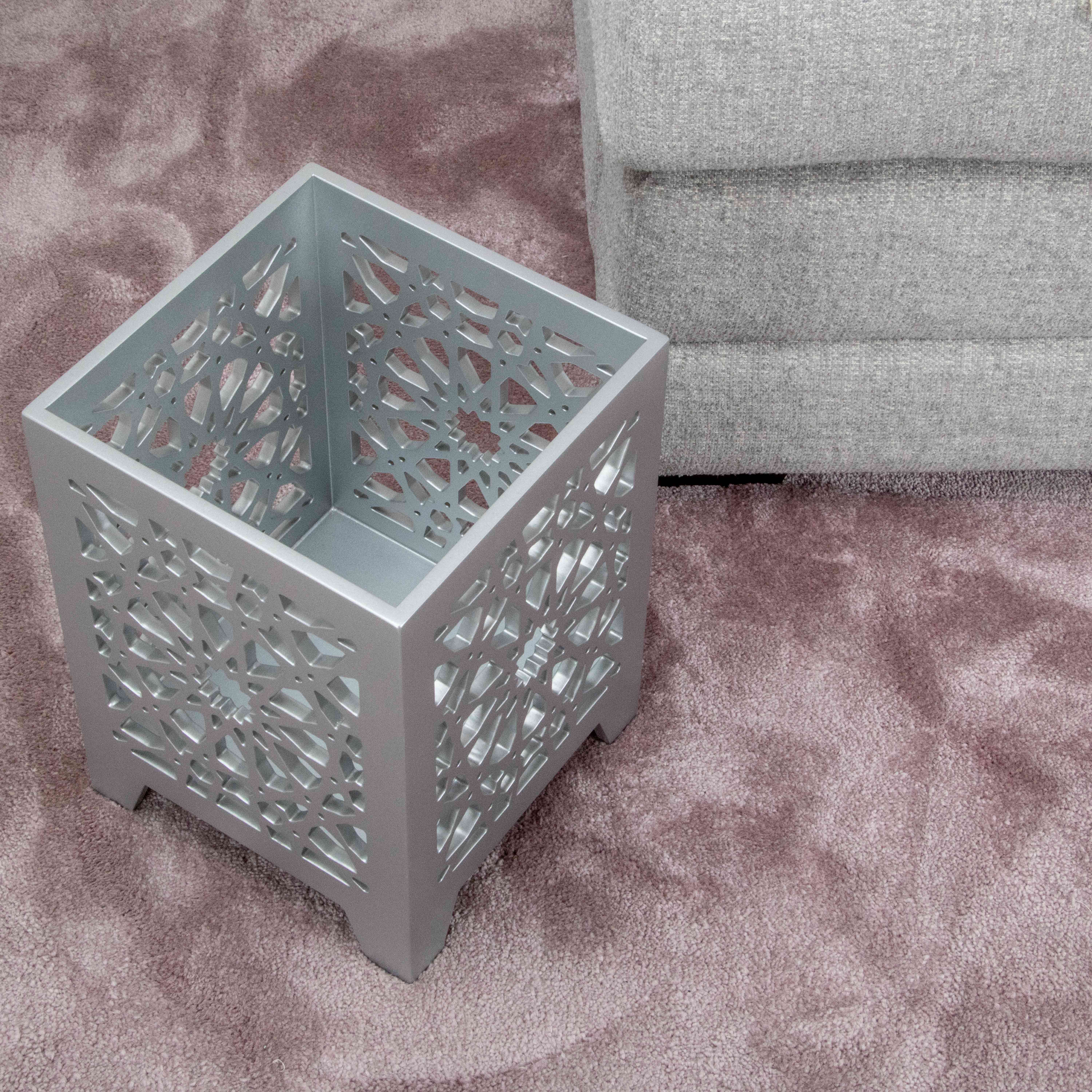 MASHRABIYA BOX 2206  W250XL250XH350MM SILVER