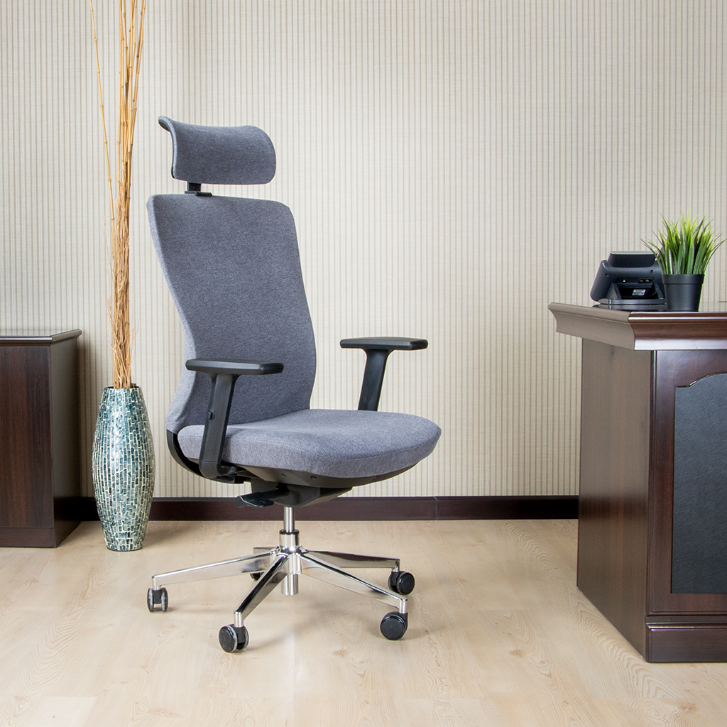 Z-E326H HB/CHAIR DARK GREY MESH&SEAT