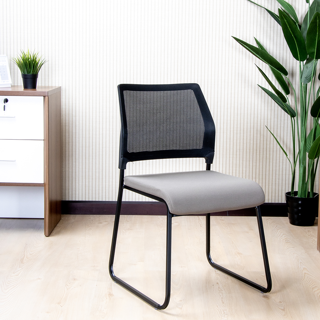 VICO TRAINING CHAIR BLACK+GREY
