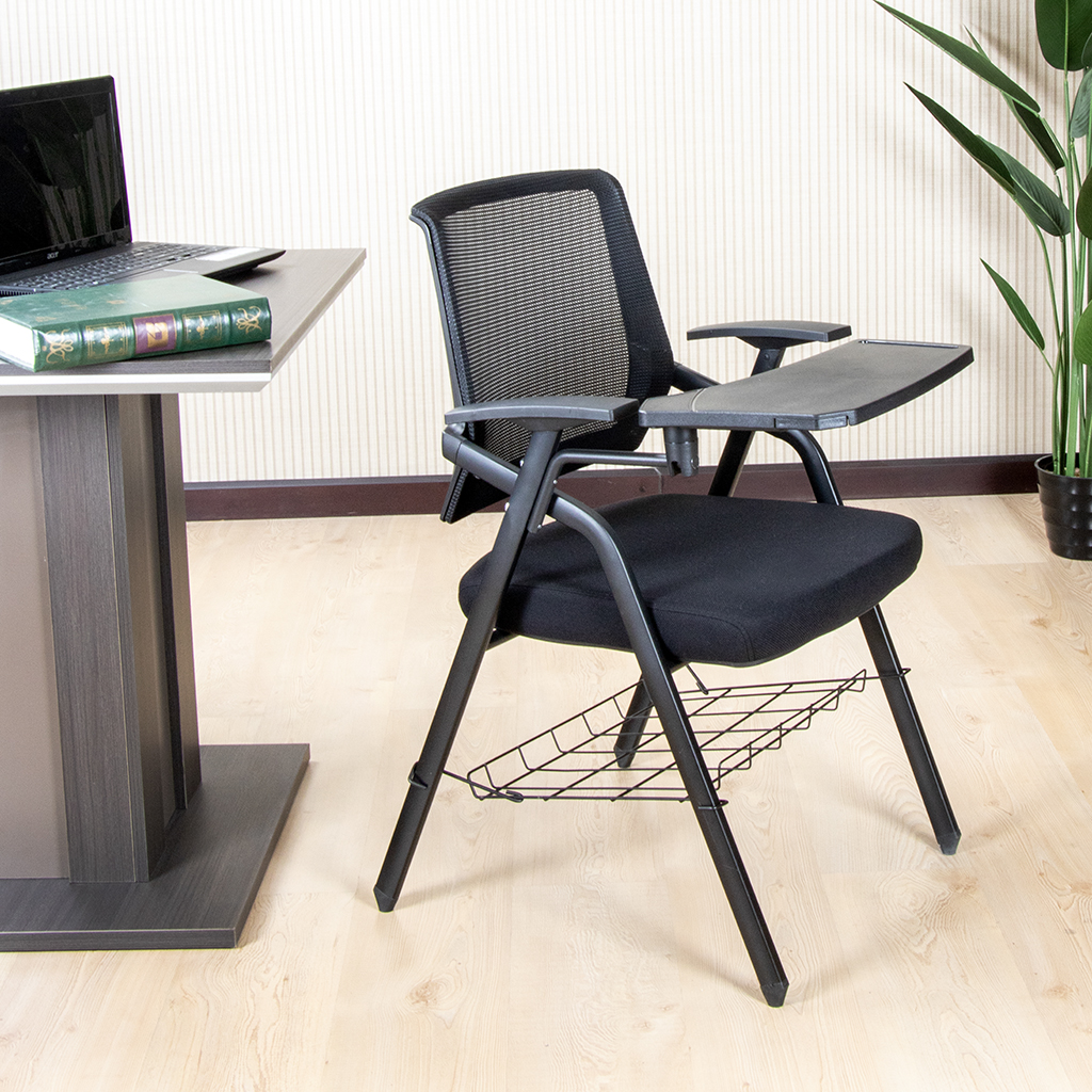 B-D2307 BLACK LECTURE CHAIR 70X76.5CM