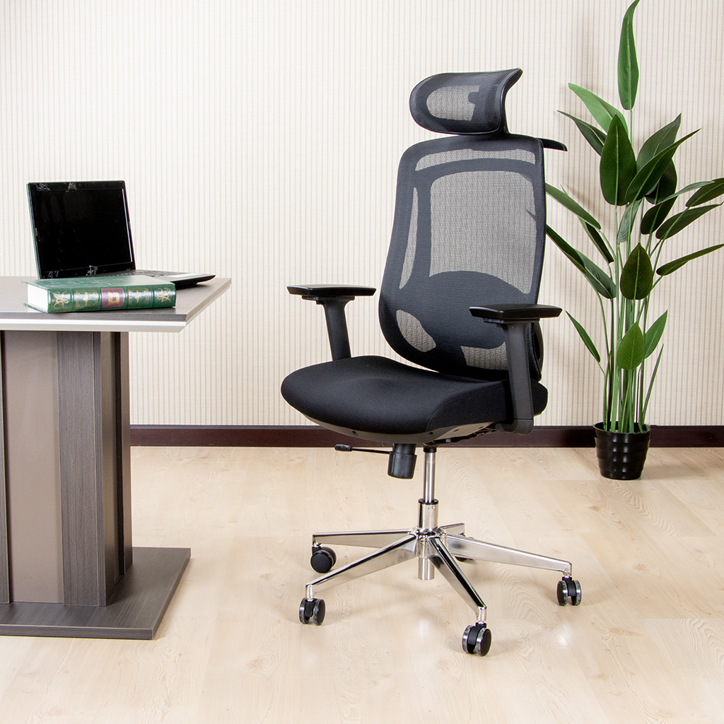 BONNIE-H HIGH BACK OFFICE CHAIR -BLACK