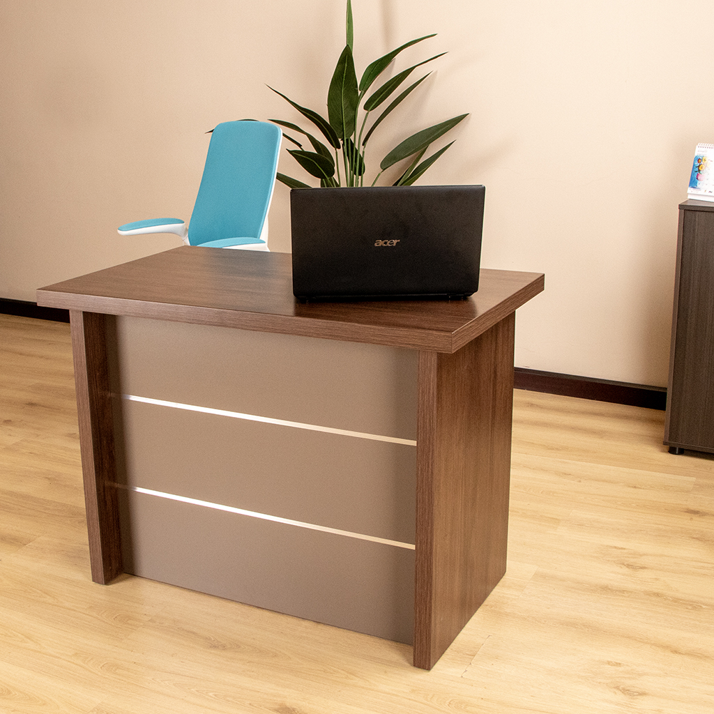 MC19113 STUDY TABLE 100X60X75CM STL LEG C50+C42