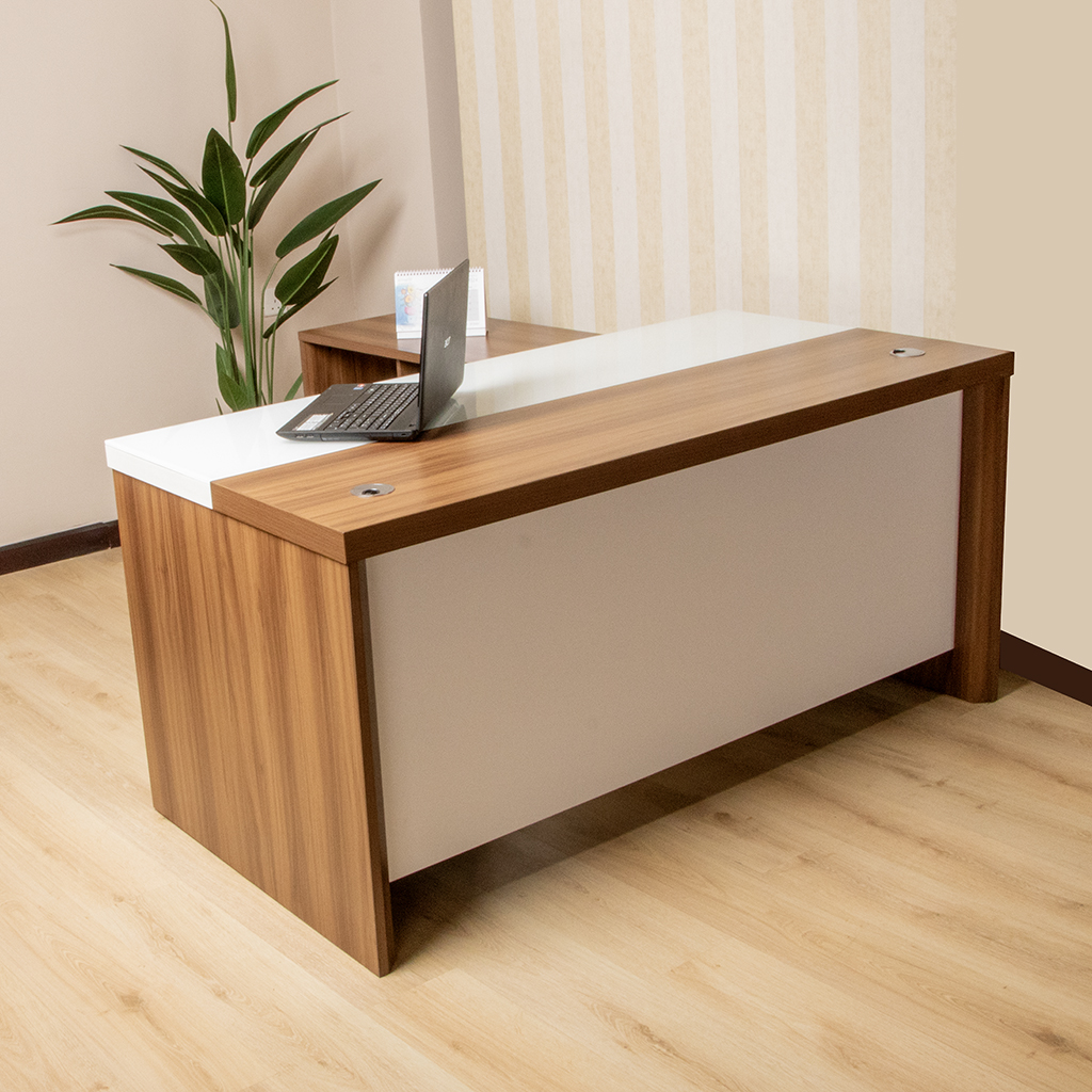 QA90816B EXECUTIVE TABLE-SUPER WHIT