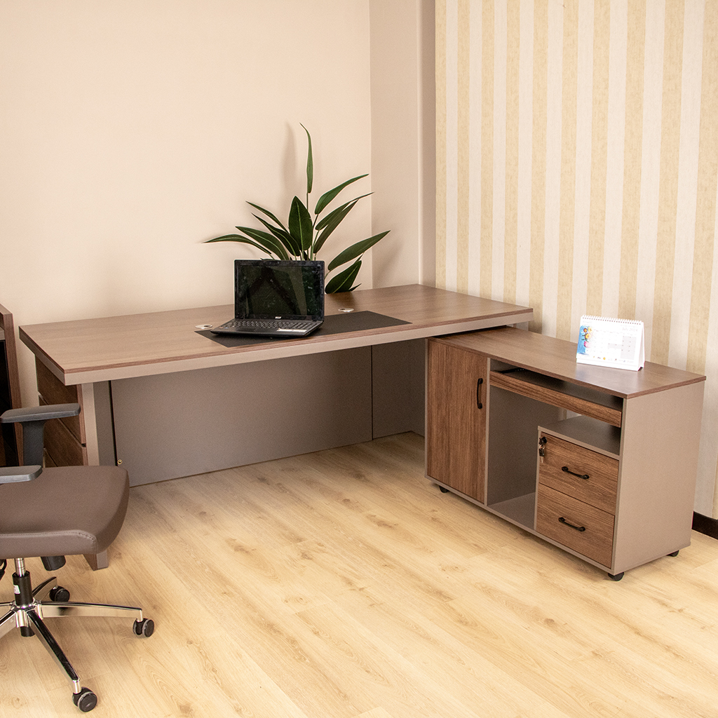 MC1701 OFFICE TABLE 200X90X75 C50-C42