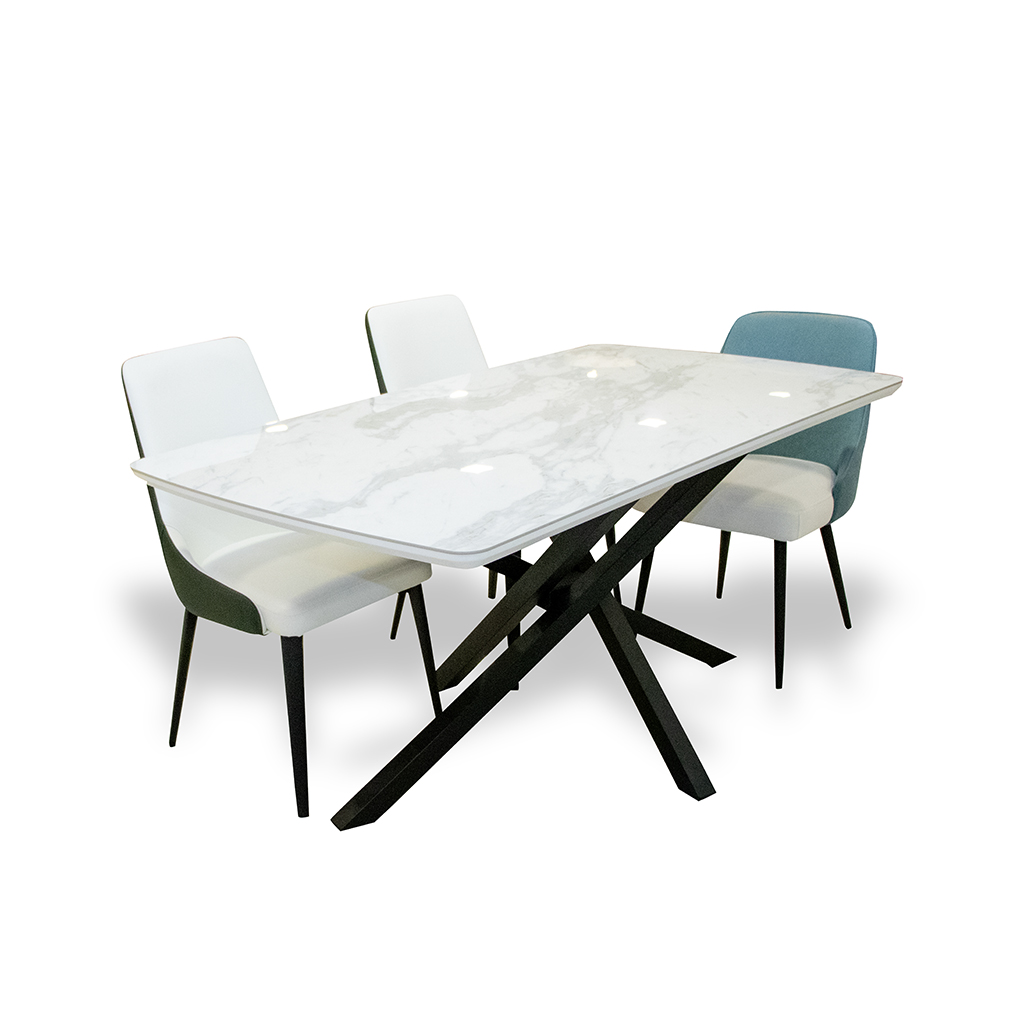A2366L DINI TAB WH.CERA KALA MDF S.B LEG