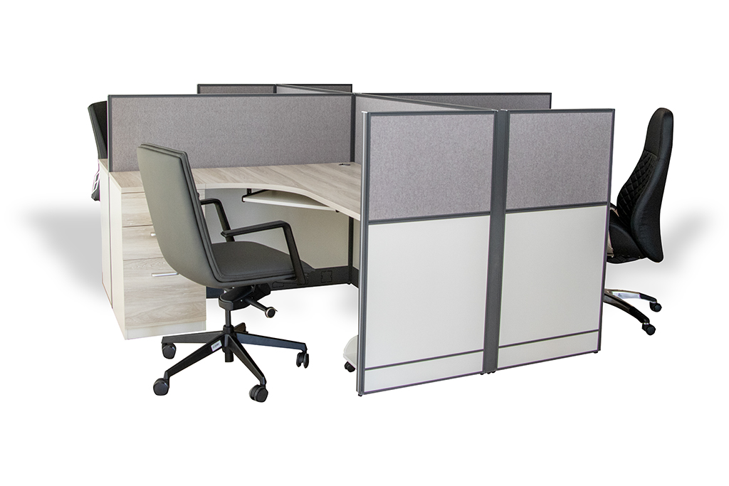 A40-2803 ALUMINUM WORKSTATION  NB+WHITE