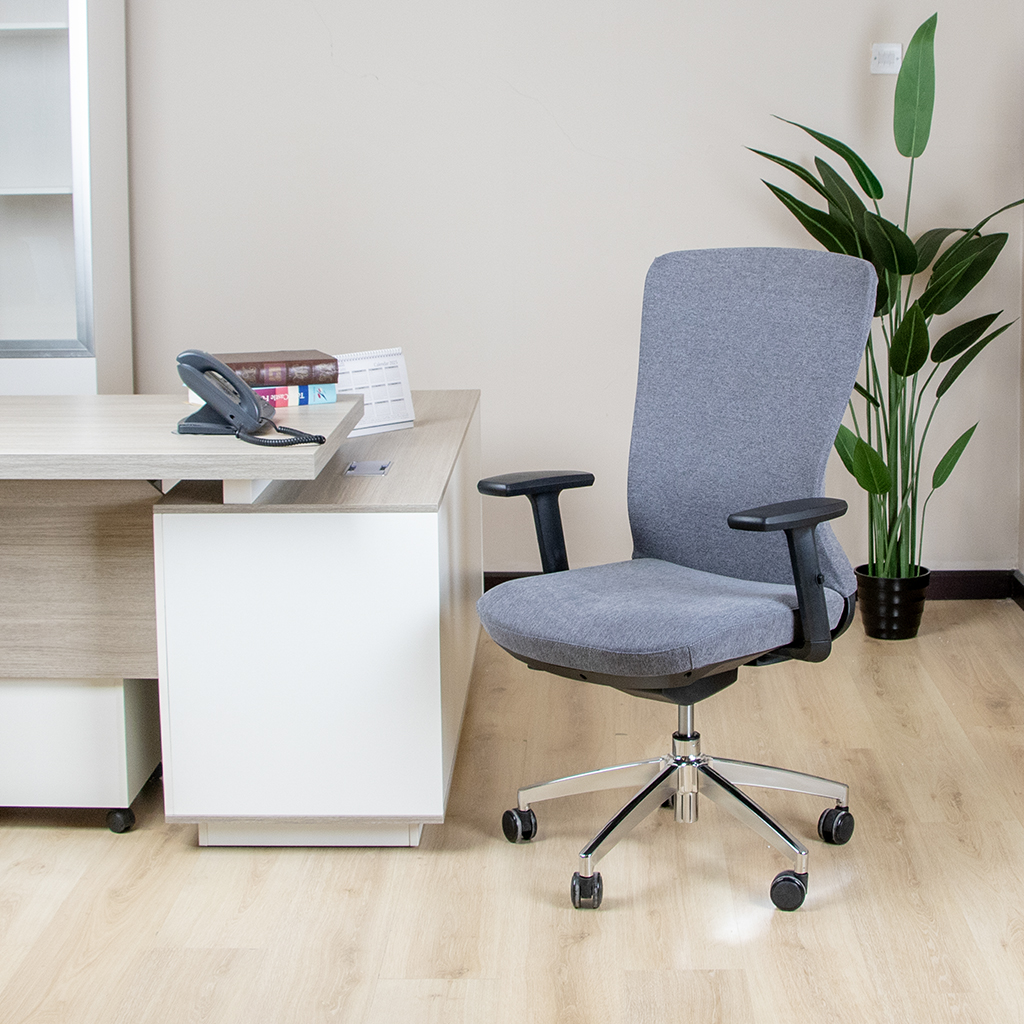 Z-E326 MB CHAIR DARK GREY MESH&SEAT