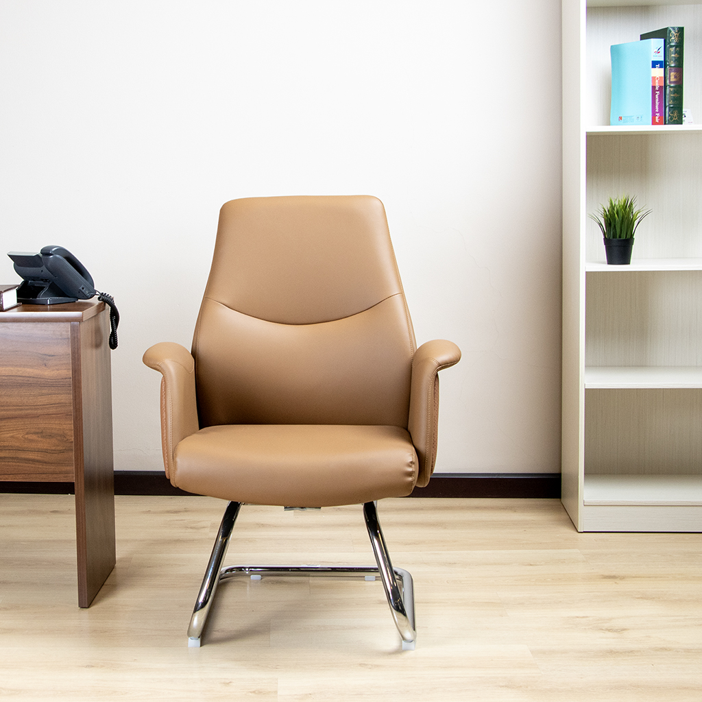 6745C VISITOR CHAIR  COLOUR 270-29 BROWN