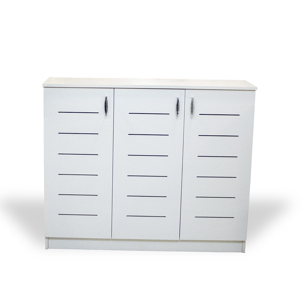 SHOE RACK 2001 W1200XD330XH1000MM W-BRUSH OAK