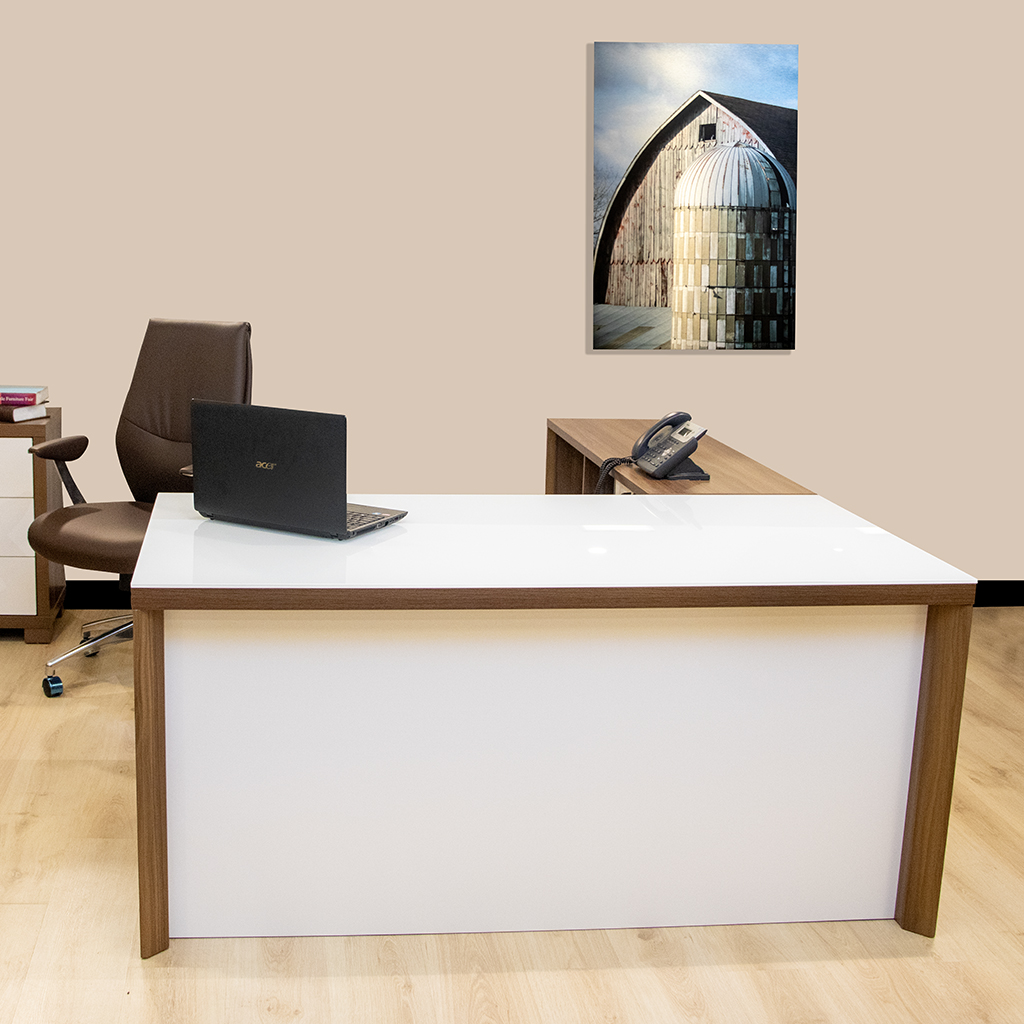 QA90818C EXECUTIVE TABLE-SUPER WHITE