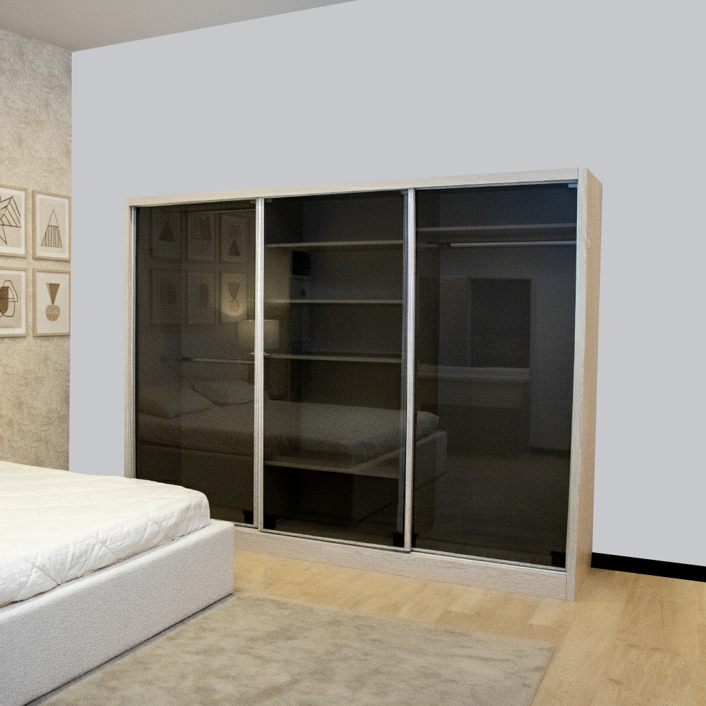 WARDROBE 2250 W2850XH2200XD670 MM 4070 SILVER