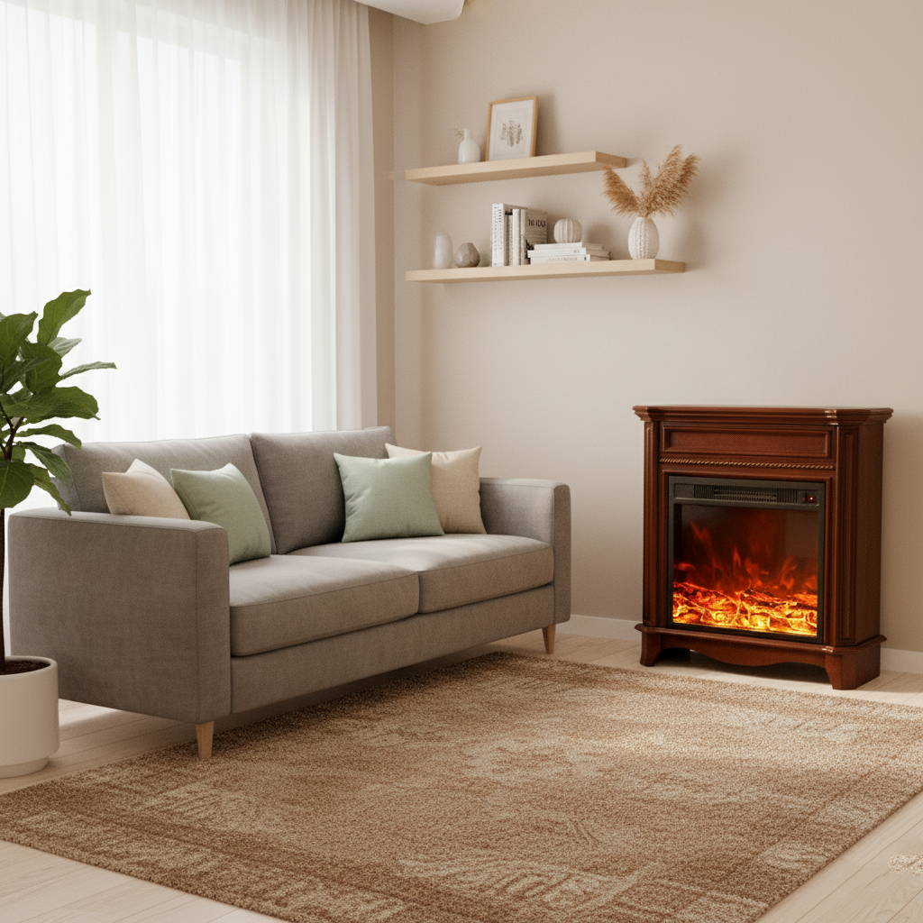 13ZS-SC18A1-28 FIREPLACE W/MACHINE CHERY