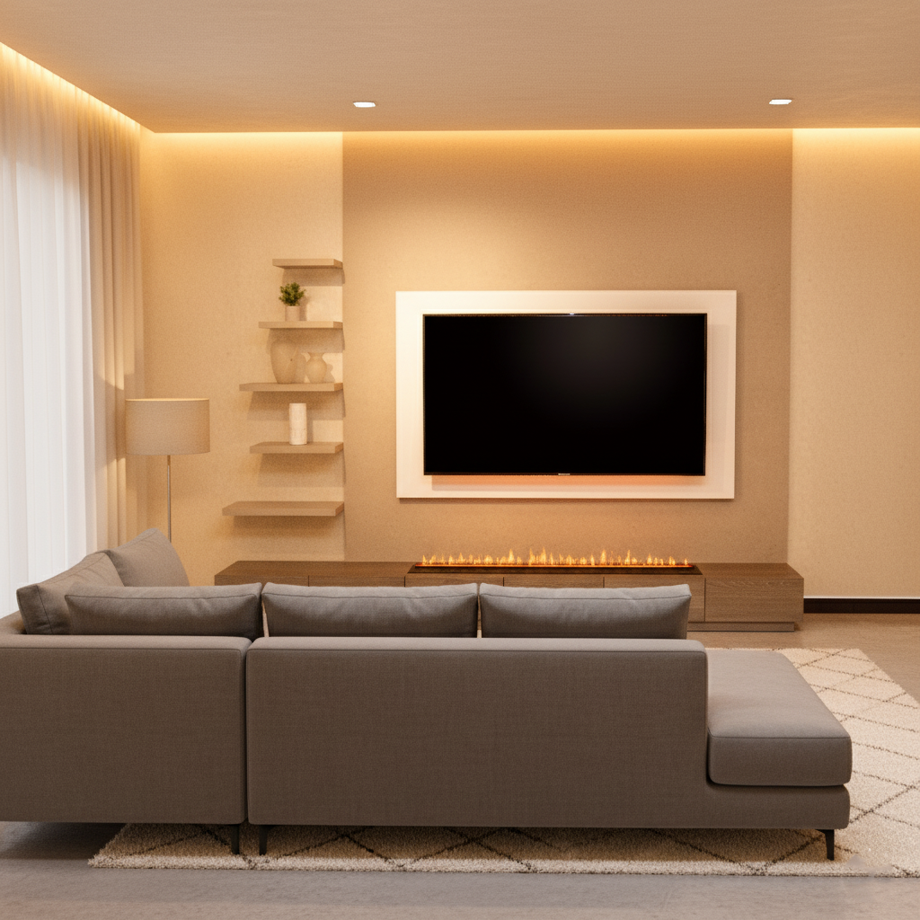 311-S FIREPLACE 3D WATER STEAM(150CM)