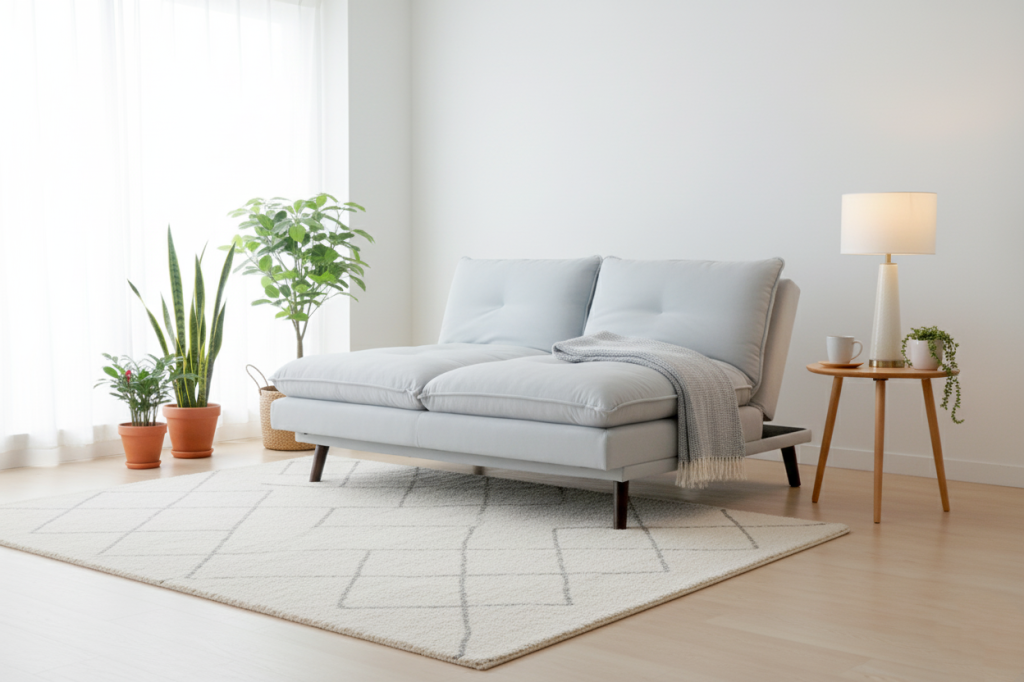 SOFA BED LZ2485A C/ 81-37 BLUISH GREY