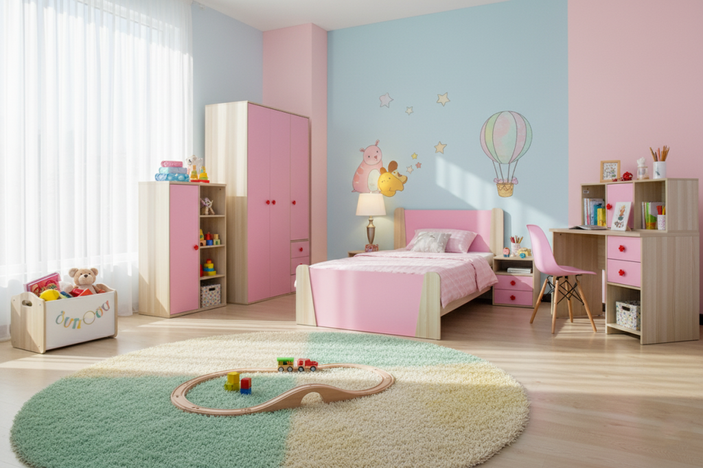 KIDS BED ROOM SET MADE IN CHINA