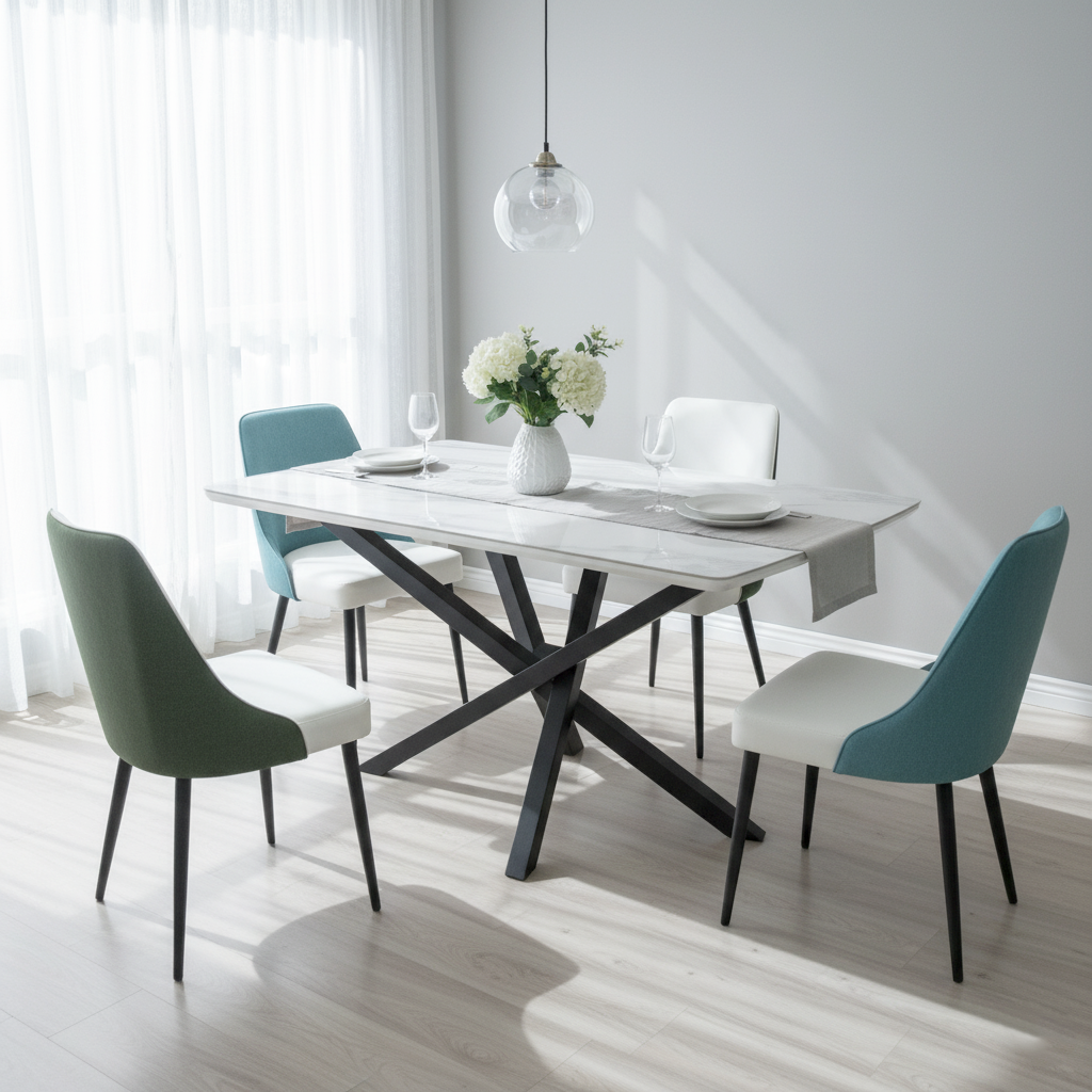 A2366L DINI TAB WH.CERA KALA MDF S.B LEG