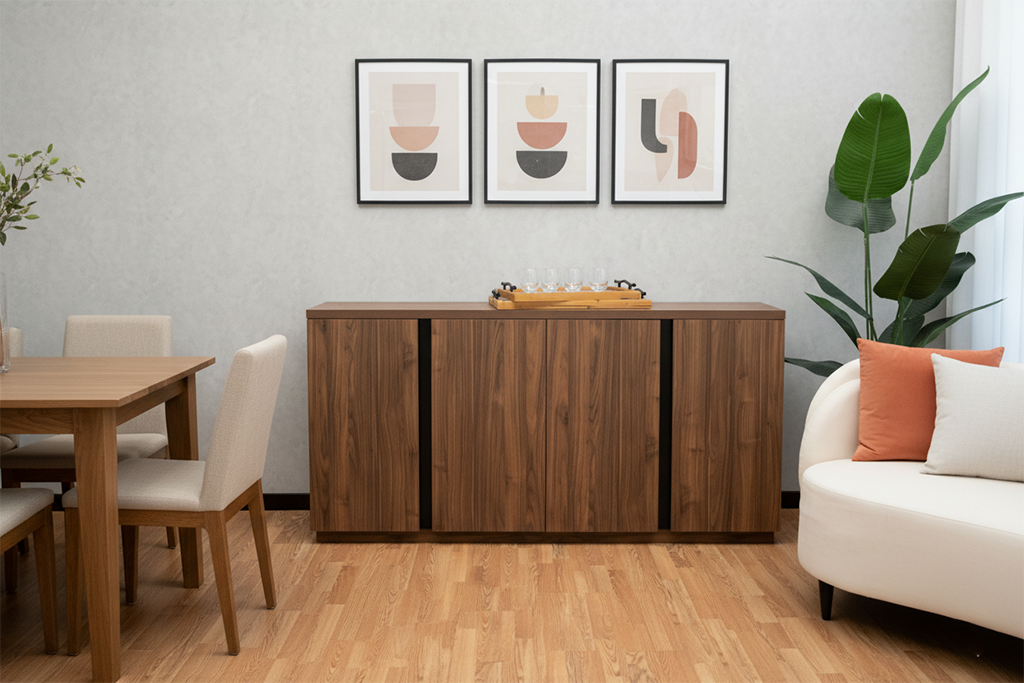 BUFFET 2301 TABLE  L1800XW450XH900MM DARA-WT-624