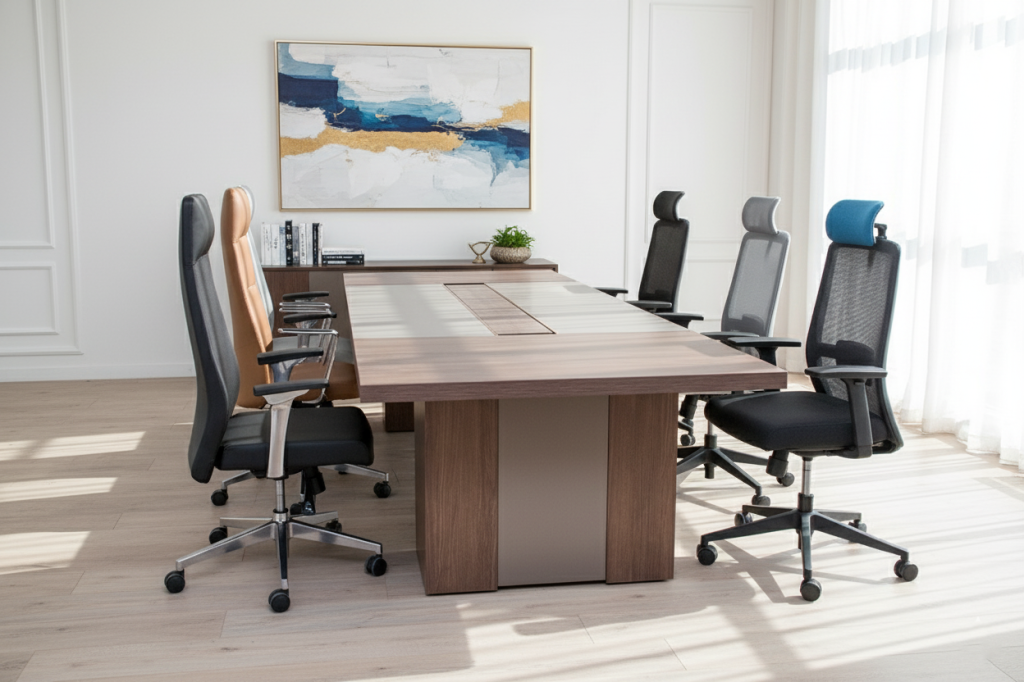 MC17301 MEETING TABLE 360X120X76CM C50+C42
