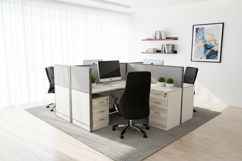 A40-2803 ALUMINUM WORKSTATION  NB+WHITE