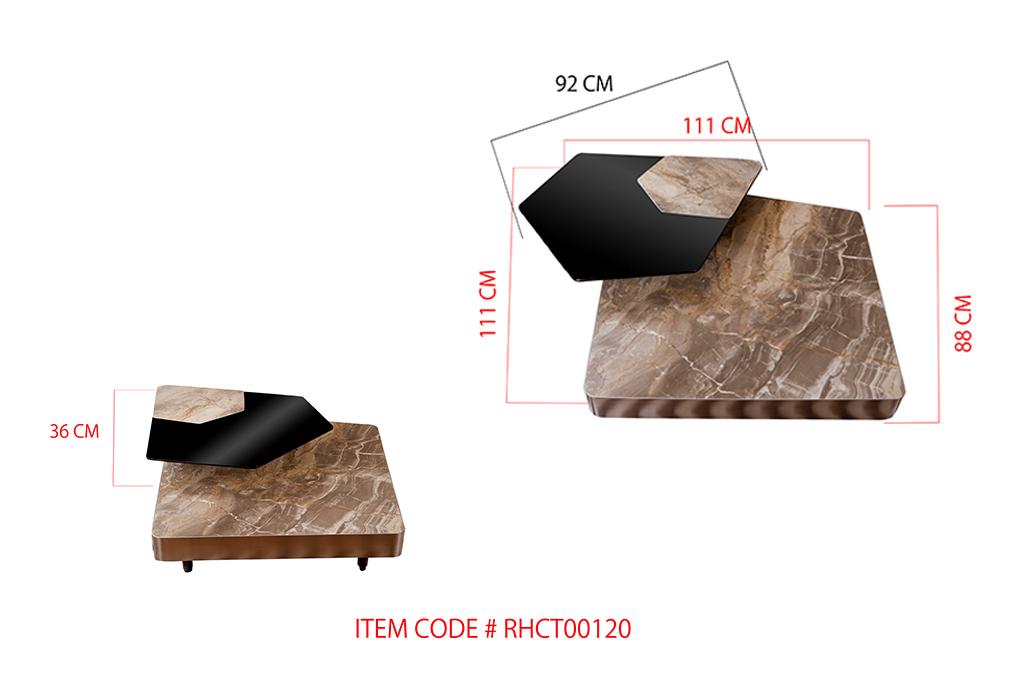 CJ739A COFFEE TABLE GREY