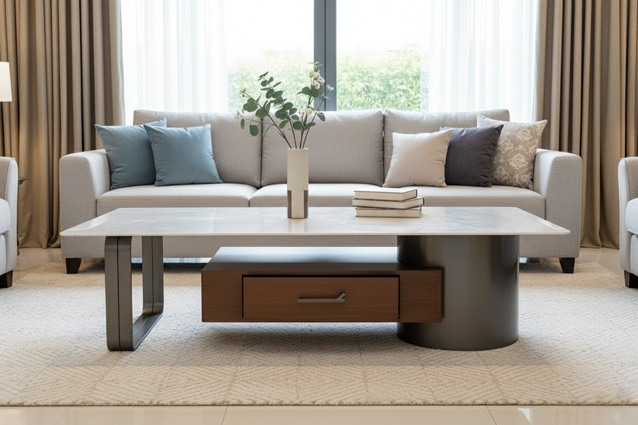 S826 COFFE TABLE(140X72X40)