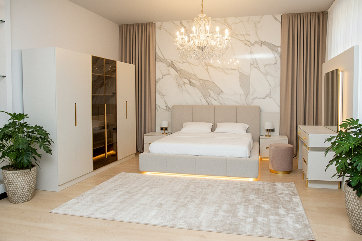 BED ROOM SET With Out Metrres