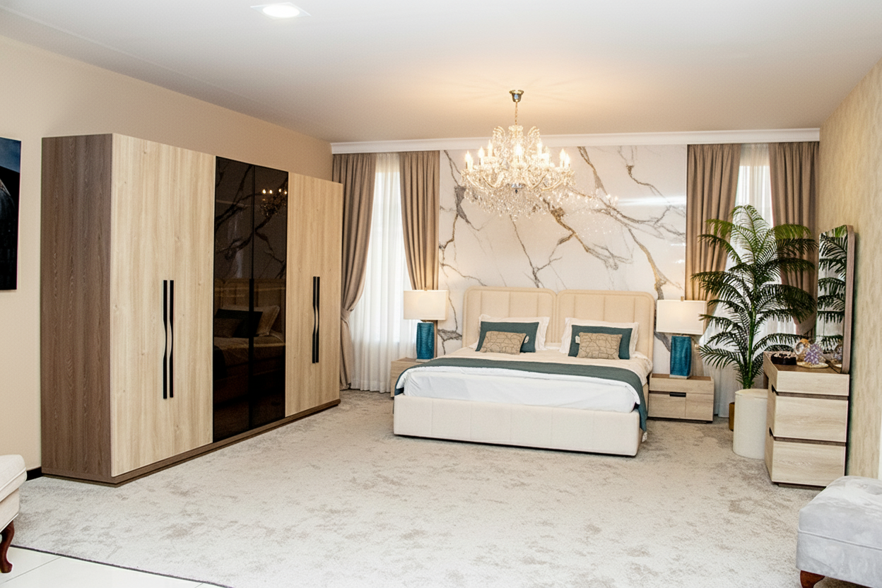 BED ROOM SET With Out Metrres