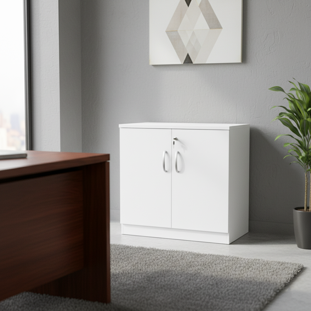 S20 SHORT CABINET  80X40X80H WHITE