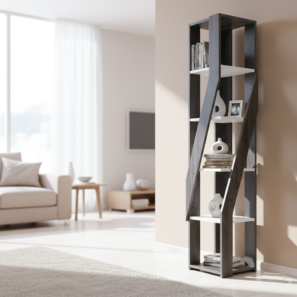 CORNER SHELF 2233 W 368XD368XH1800MM-1004480+1004559