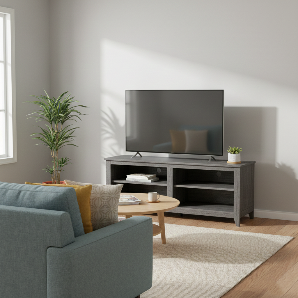 TV STAND 2303  W1400H600XD400 MM AZABACHE