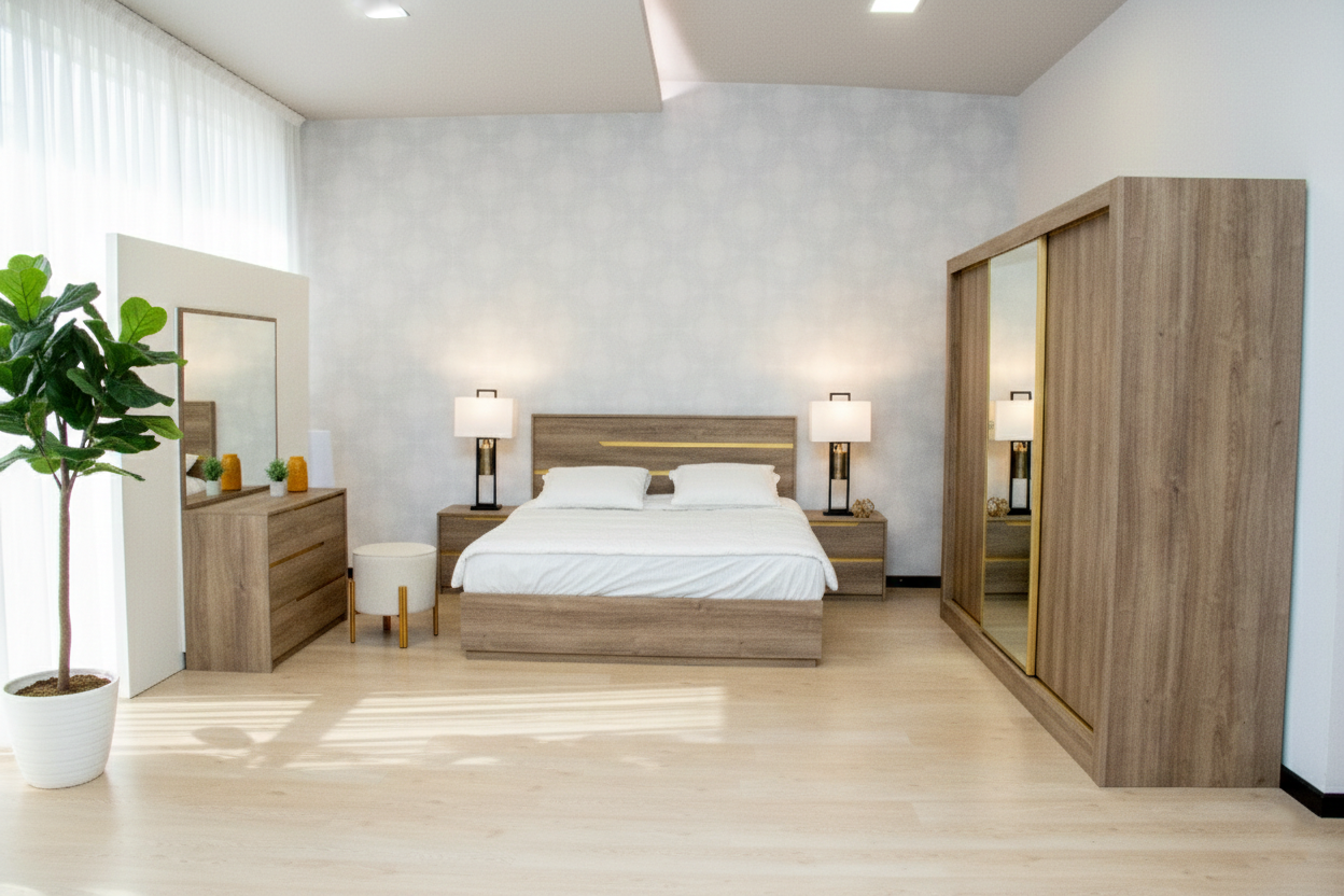 BED ROOM SET With Out Metrres