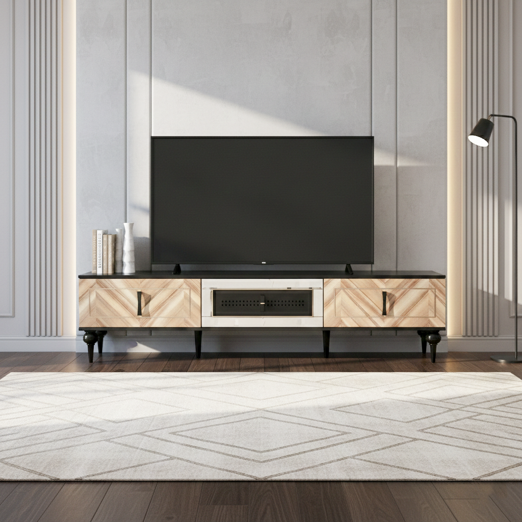 CLASS WALL UNIT-WALNUT