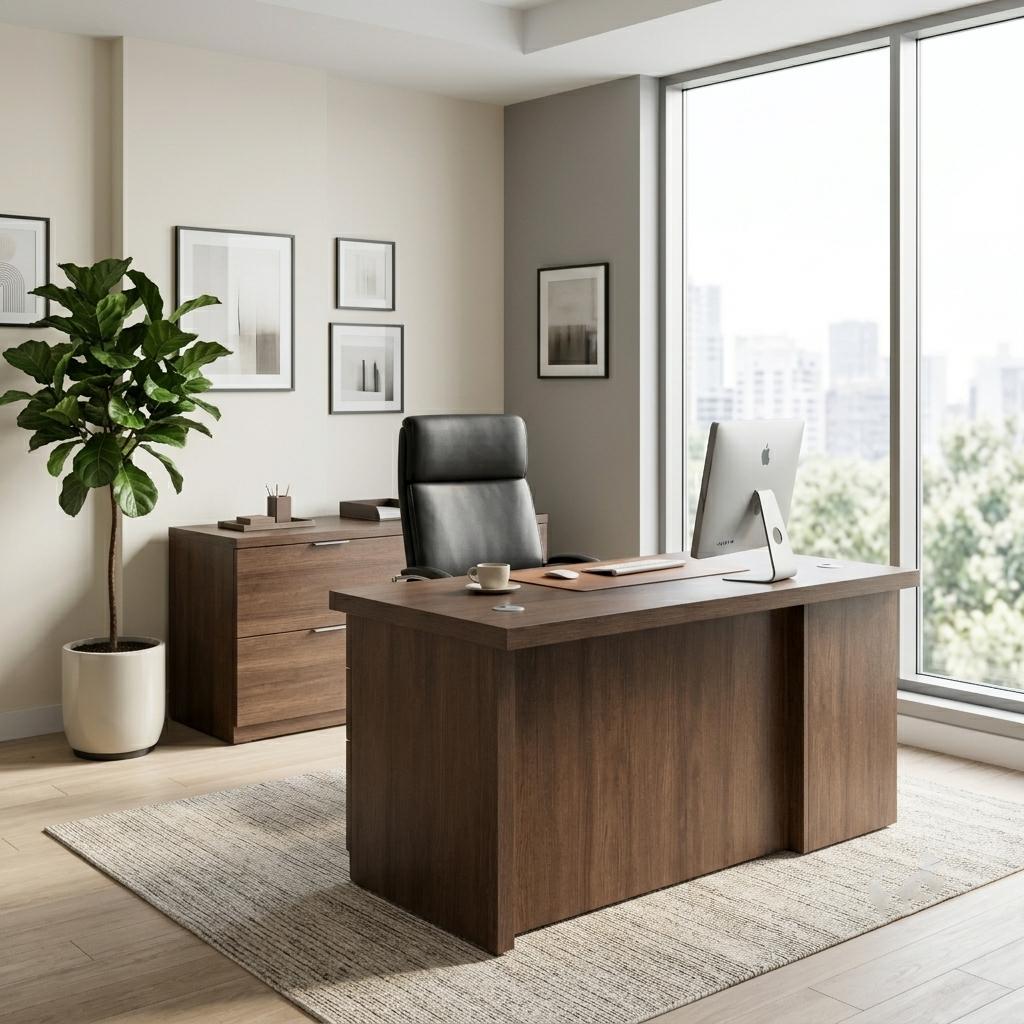 MC816 COMPUTER TABLE W/DRWR 140X70X75CM C50